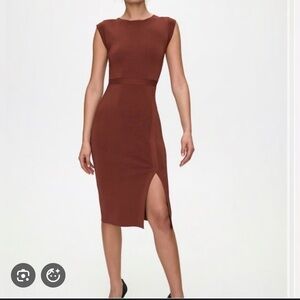 Aritzia Babaton Purple (Noble) Midi Dress